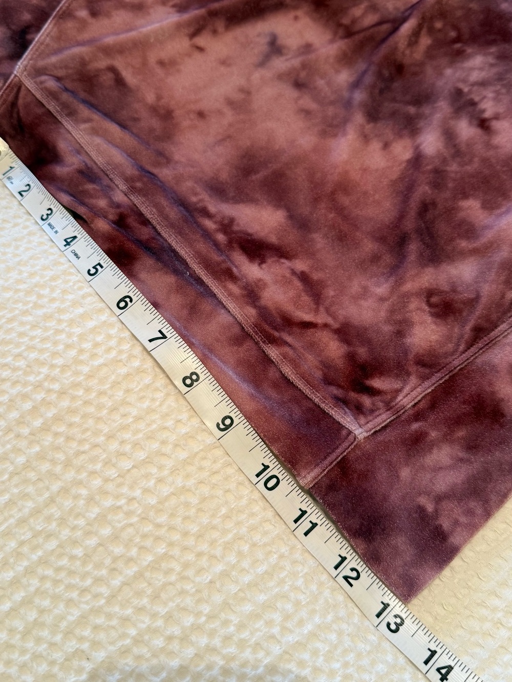 lululemon | Velour Warm Down Crew | Interstellar Cassis Multi | Size 8 - Picture 6 of 9